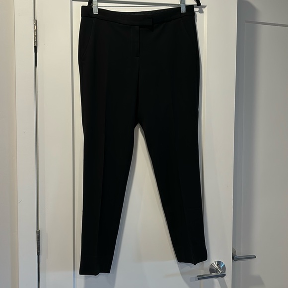 Theory Ibbey Admiral Crepe Straight Pants - Picture 3 of 9